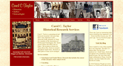 Desktop Screenshot of carolctaylor.com